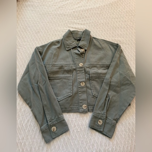 Blank NYC Jackets & Blazers - Blank NYC cropped Jean jacket